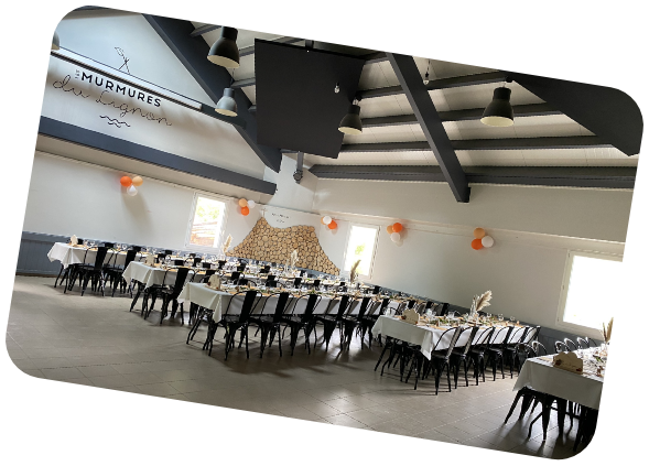 La grande salle banquet : location de salle en Haute-Loire