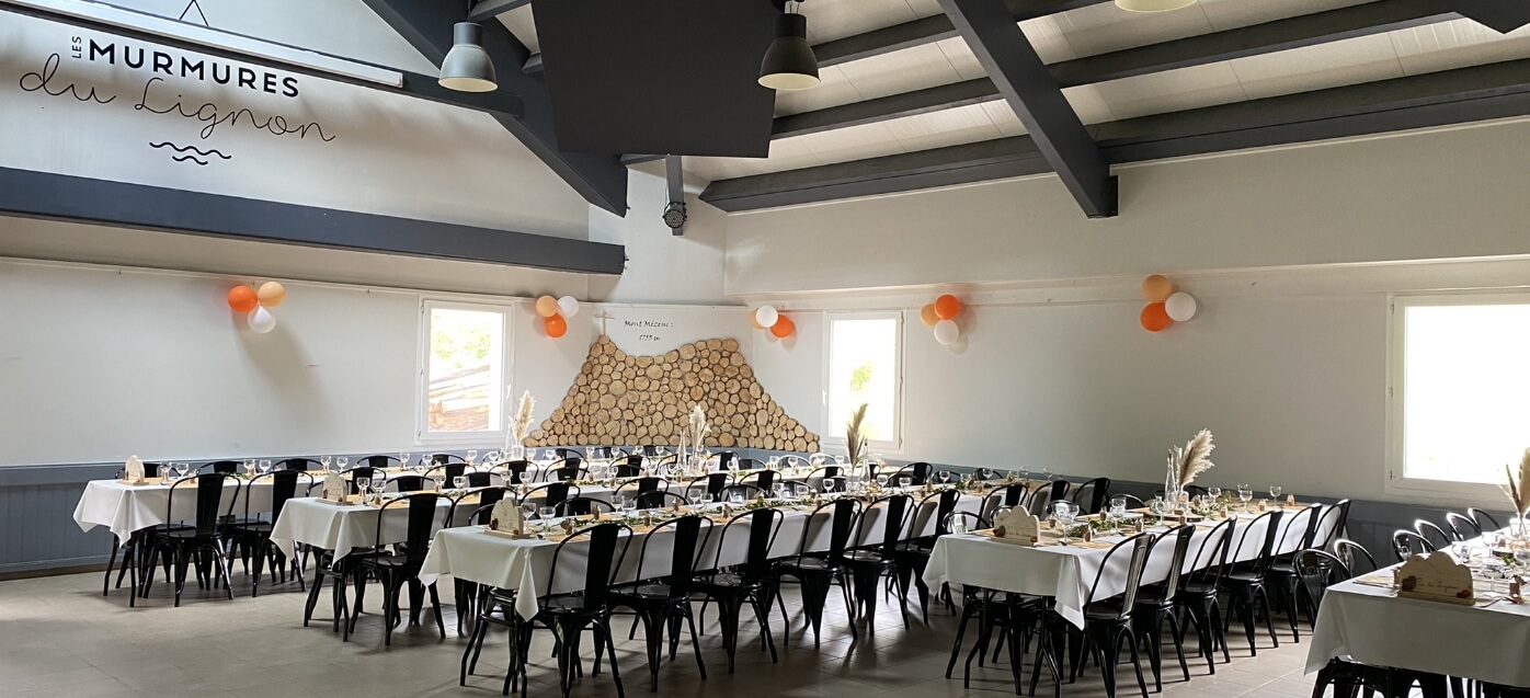 Grande salle de banquet : location de salle en Haute-Loire