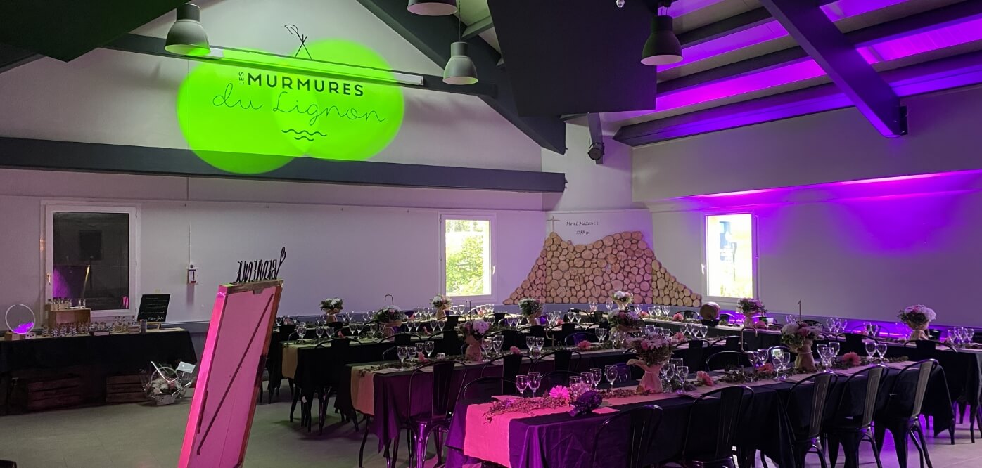 Soirée dansante dans la grande salle de location : location de salle en Haute-Loire